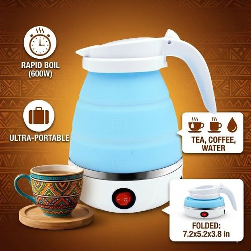 Foldable kettle promotional product graphic